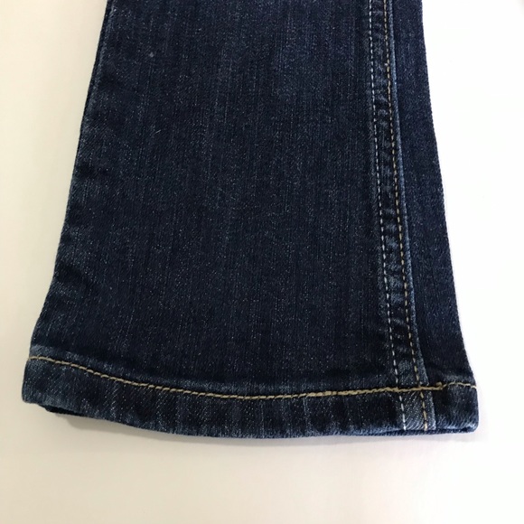 Jumping Beans Girl’s 4T Dark Blue Distressed Denim Jeans. - Picture 3 of 10